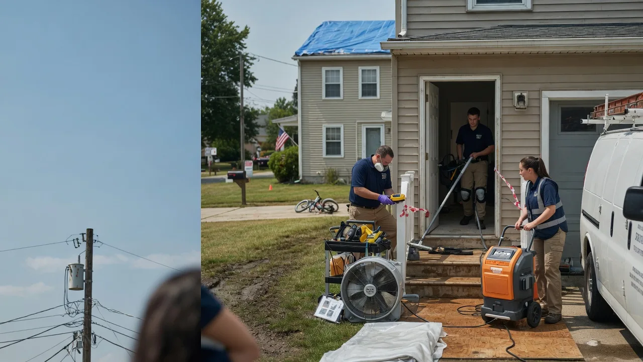 Water Damage Repair in Fairbanks, IN near me